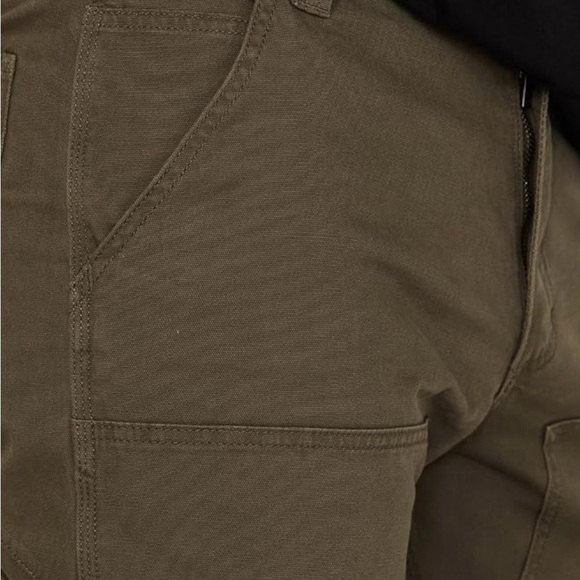 Carhatt Mens Rugged Flex Relaxed Fit Canvas DoubleFront Utility Work Pant - Picture 5 of 7